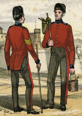 Royal Sappers & Miners Working Dress 1813