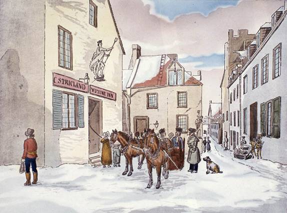 The Neptune Inn, Quebec, 1830. (item 1)