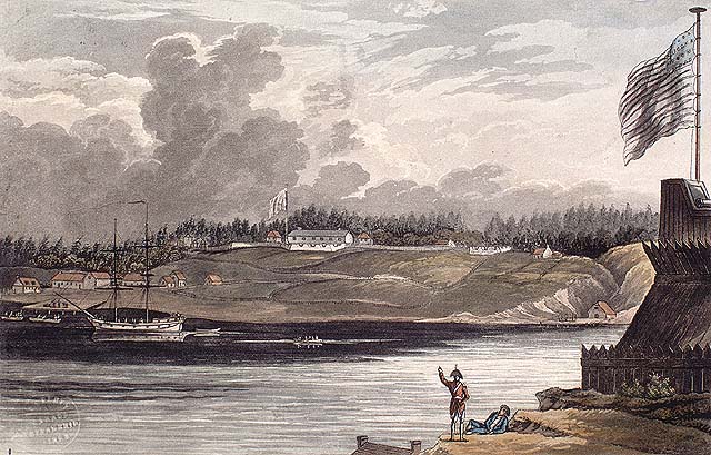 Fort George, Upper Canada. (item 1)